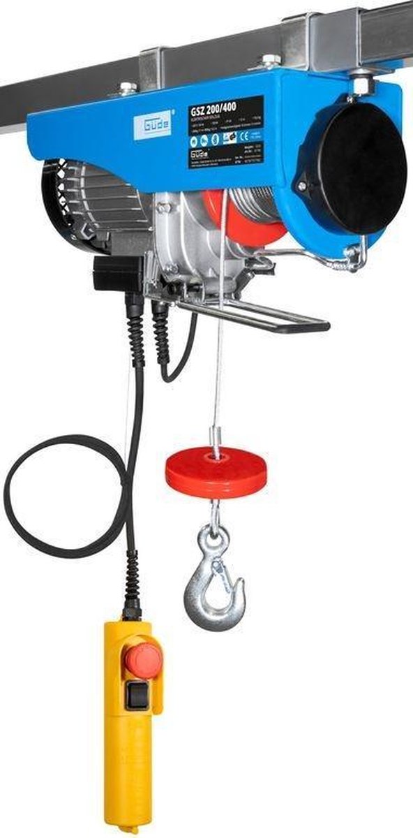 Güde Elektrische lier 780W - Max. 400kg - GSZ 200/400