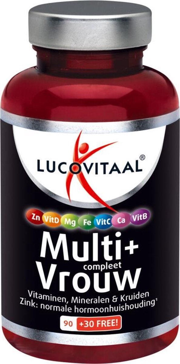 Lucovitaal Multi+ compleet Vrouw