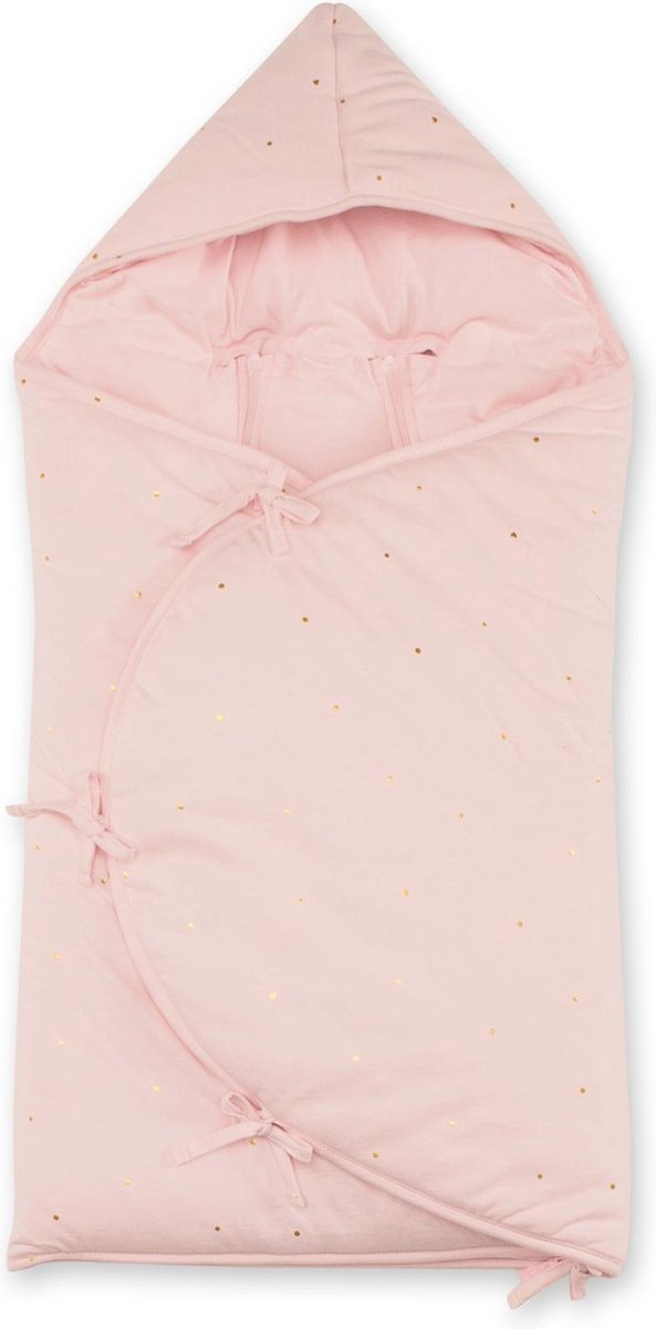 BEMINI  MINI NEST 0-4m Gouden stippen print dolly Pady jersey