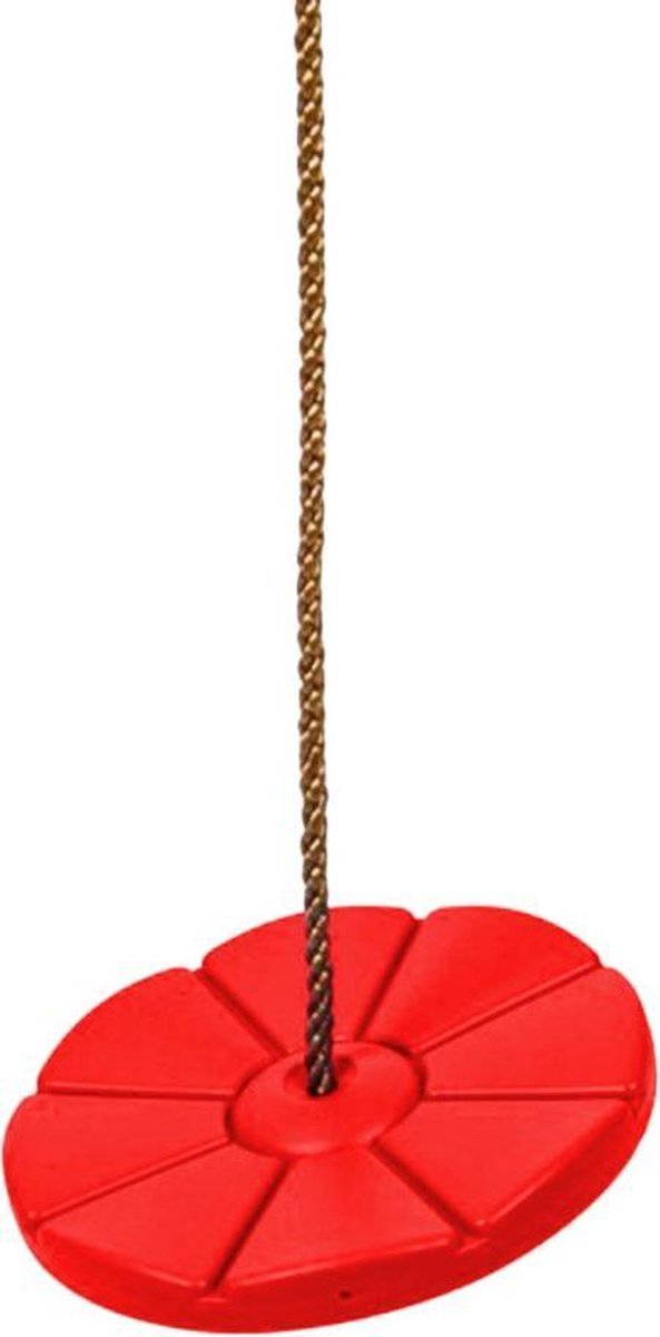 Swing King schommelzitje disc 28cm - rood