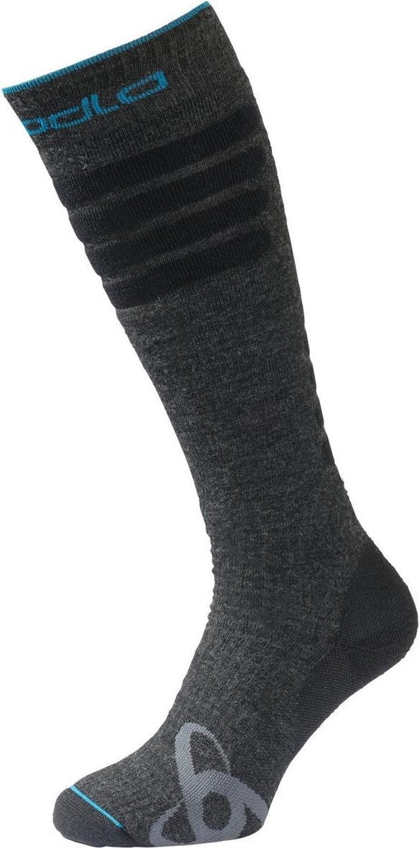 Odlo Socks extra long SKI CERAMIWARM Odlo Graphite Grey - Maat 45/47