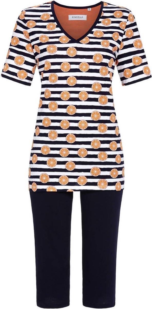 Ringella pyjama sinaasappels