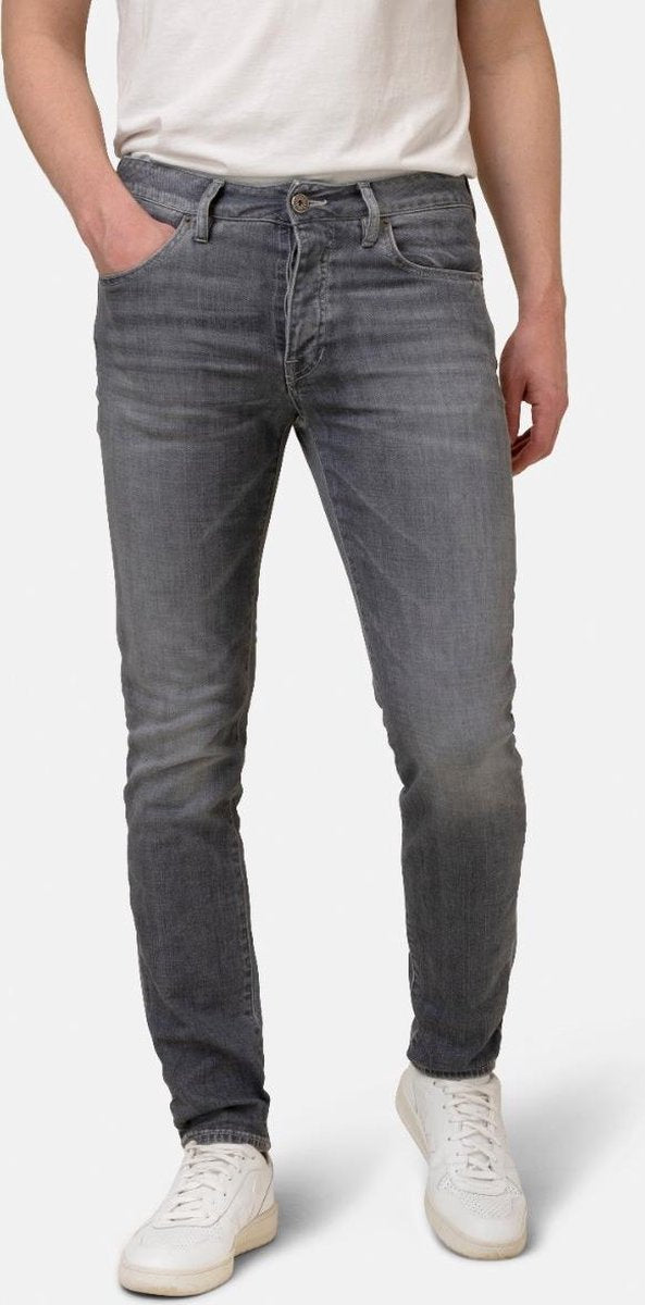 Silvercreek  Porter Slim Tapered Jeans  Mannen Grey Middle W34 X L34