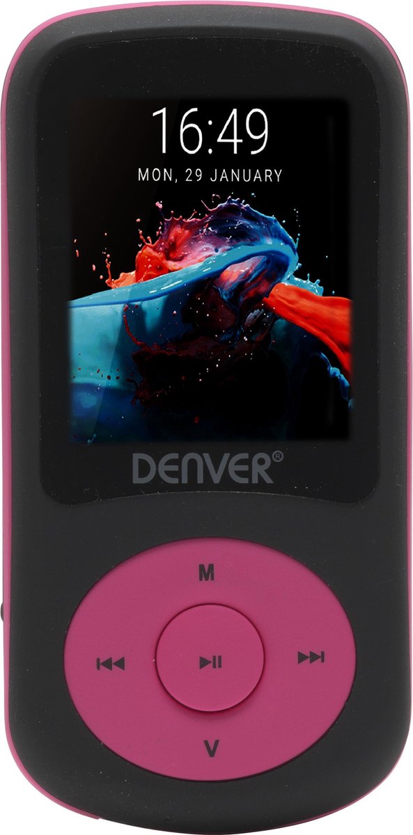 Denver MPG-4094NR - MP4 speler met kleurenscherm - Roze