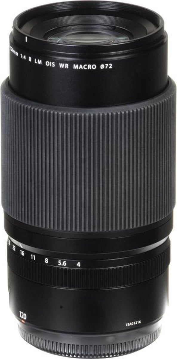 Fujifilm GF120mm F4.0 R LM OIS WR Marco MILC/SLR Macro-telelens Zwart