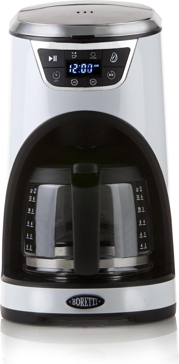 Boretti B412 - Koffiezetapparaat - Wit
