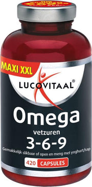Lucovitaal Omega 3-6-9 Extra Forte Visolie - 480 capsules