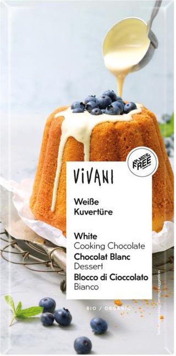 Vivani Smeltchoco Wit Bio - 200Gr