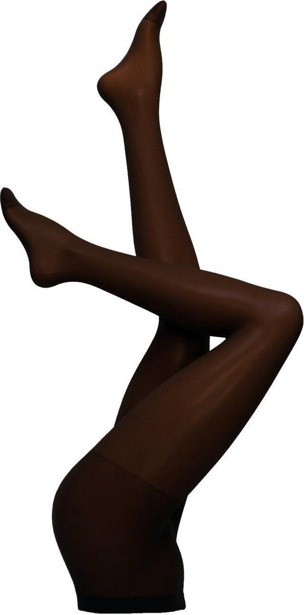 Cette Monaco 20 zwarte grote maat panty - Zwart