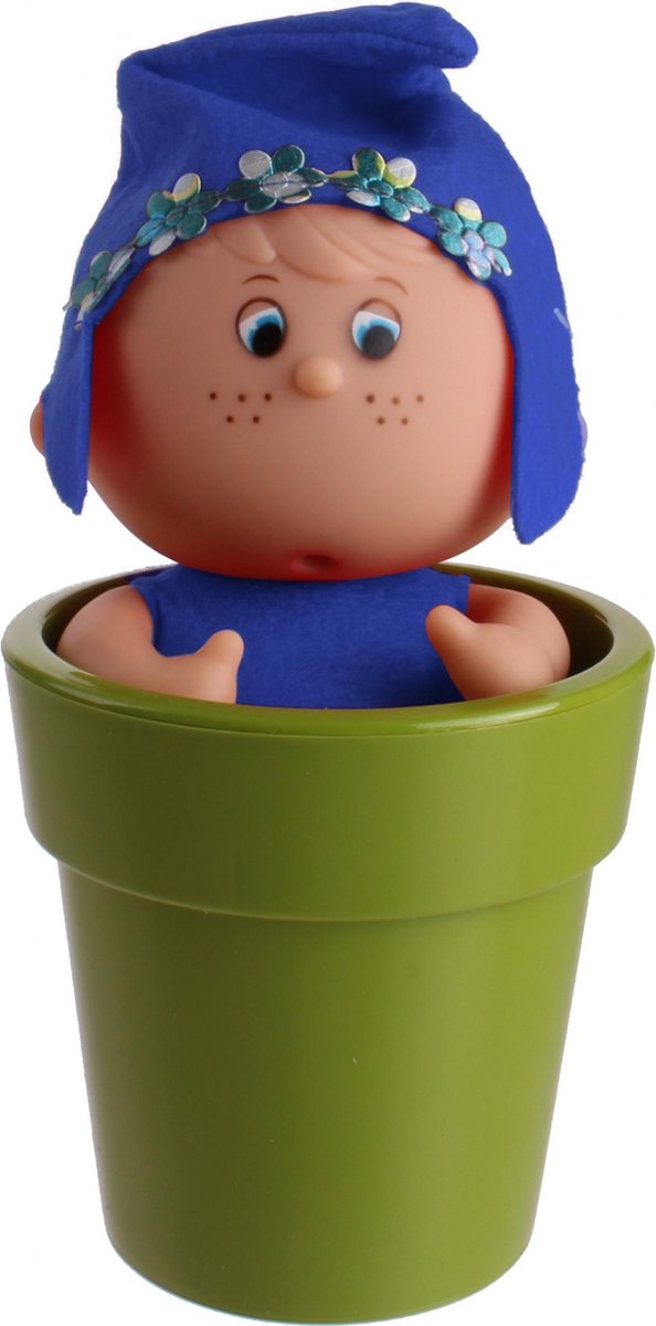 Falca Pop In Bloempot 21 Cm Blauw