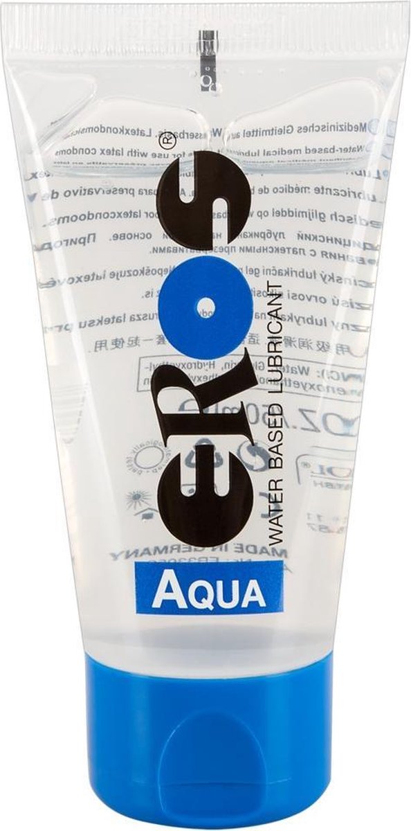 Eros Aqua Glijmiddel op Waterbasis in tube - 50 ml