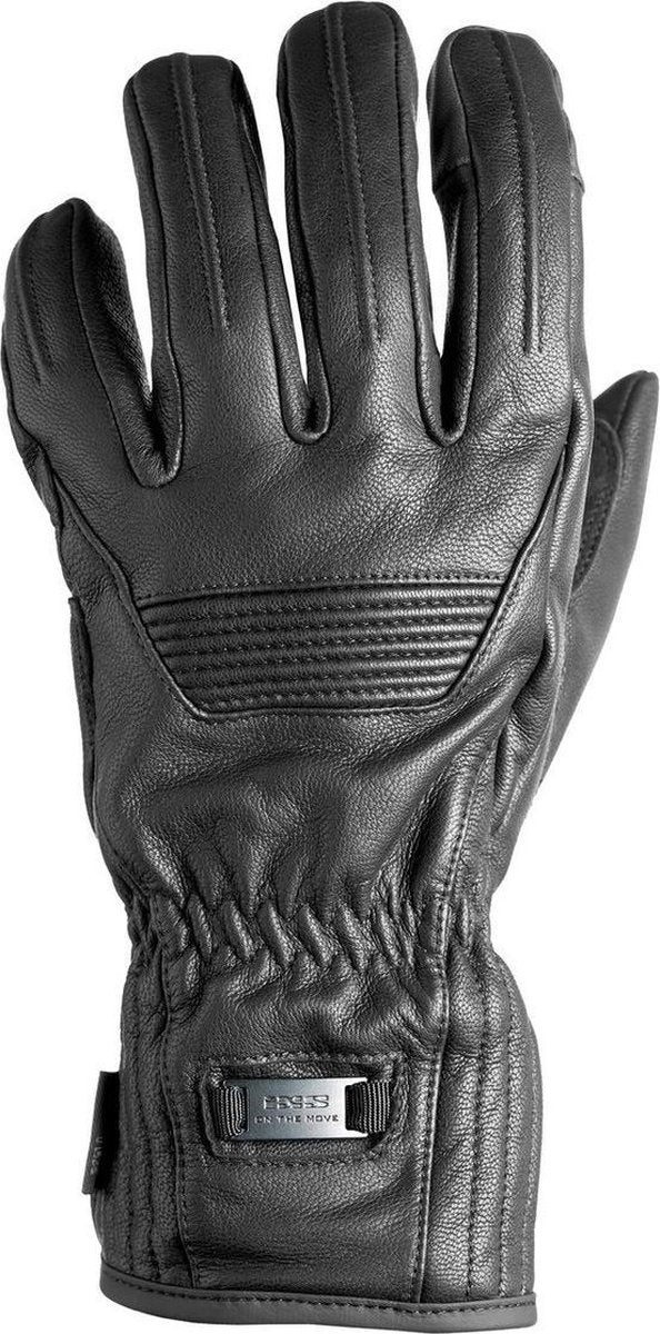 IXS montreal leren motorhandschoenen | zwart | maat XS