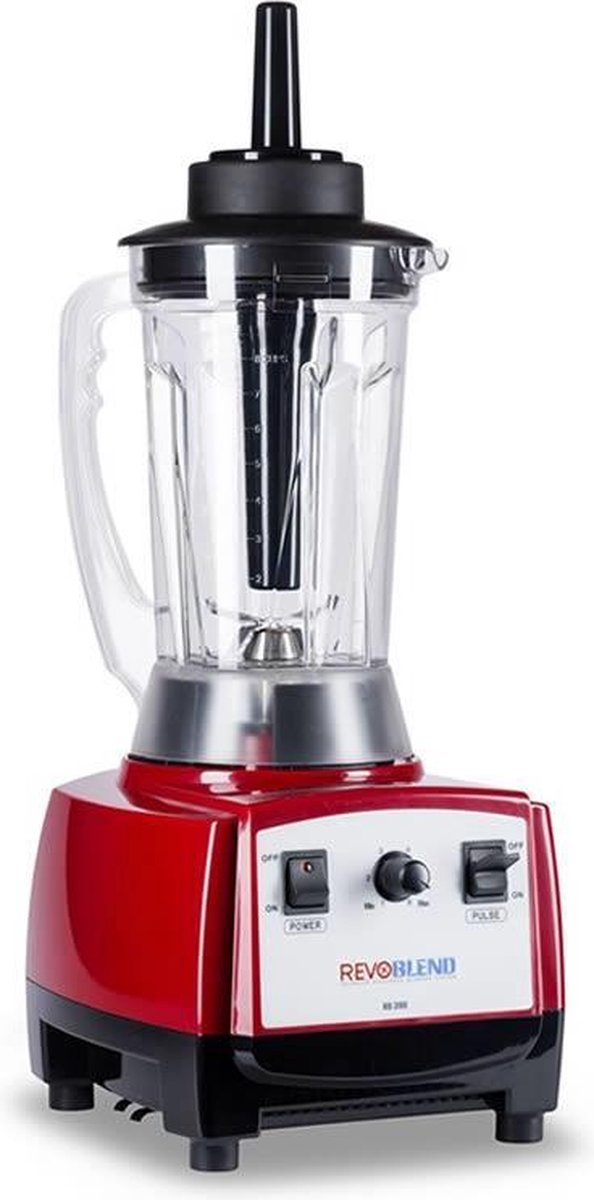 Revoblend Rb-390 Blender voor op aanrecht 2l 1390W Rood blender