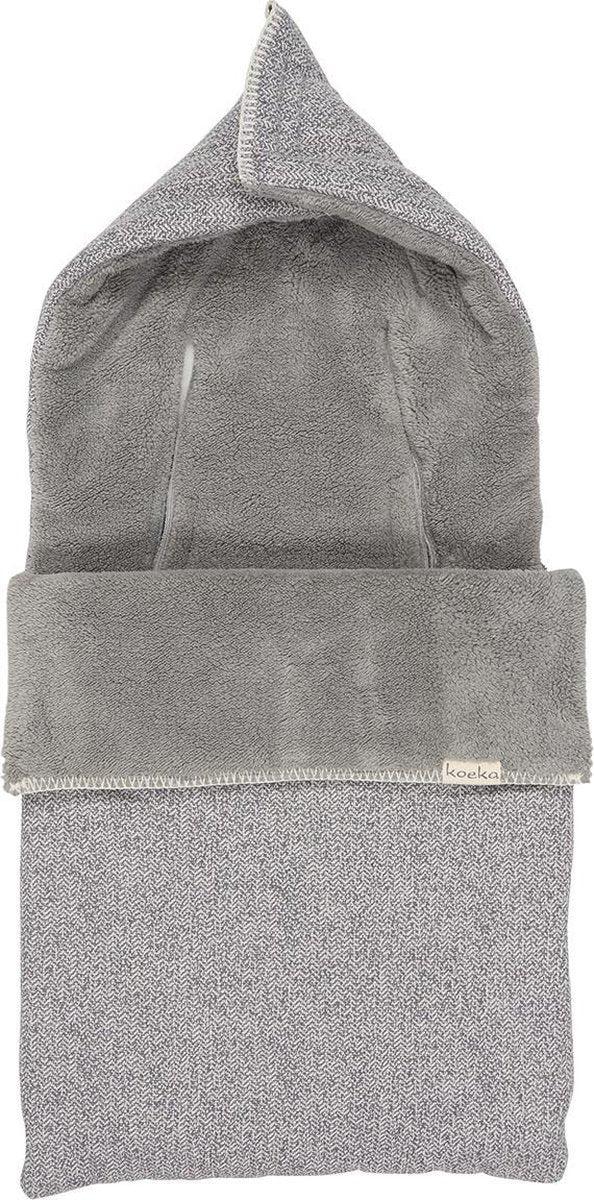 Koeka Voetenzak Teddy 3/5-Punts Vigo - Sparkle Grey/Steel Grey