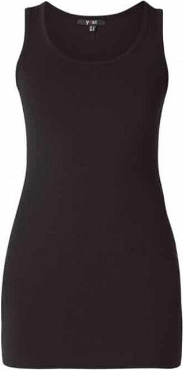 Zwarte tanktop dames - Yest