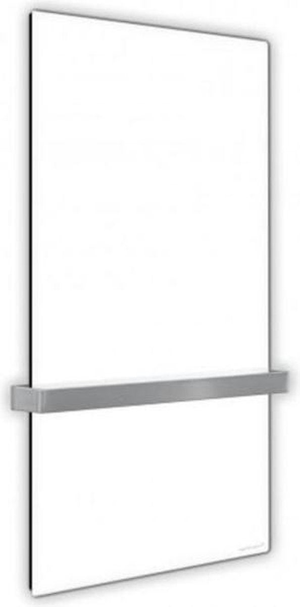 Welltherm luxe badkamerverwarming met handdoek droger 550 Watt satin wit
