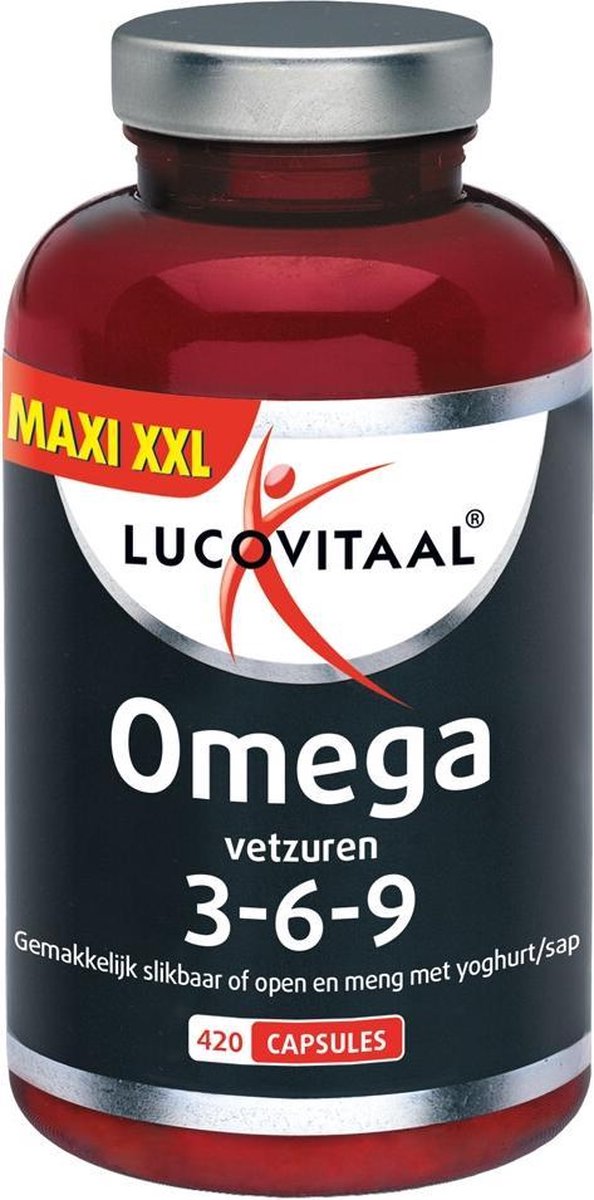 3x Lucovitaal Omega 3-6-9 420 capsules