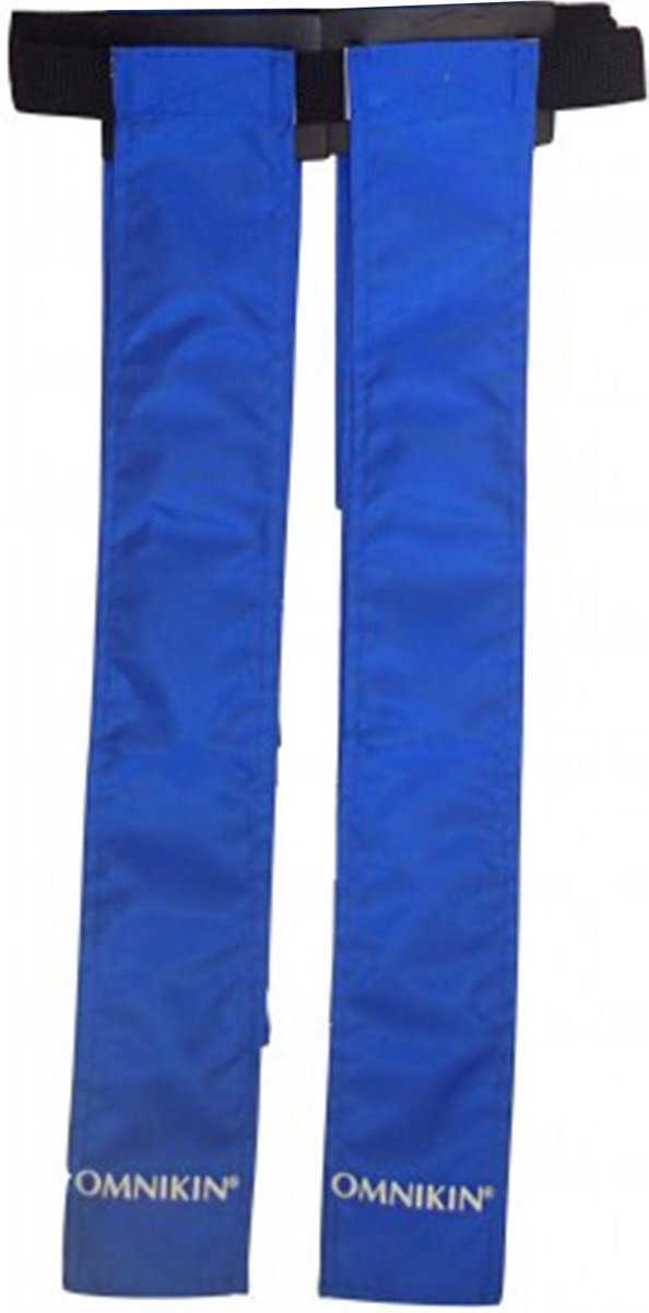 Flagfootball Riempje met 2 Flags BLAUW - Rugby - American Football