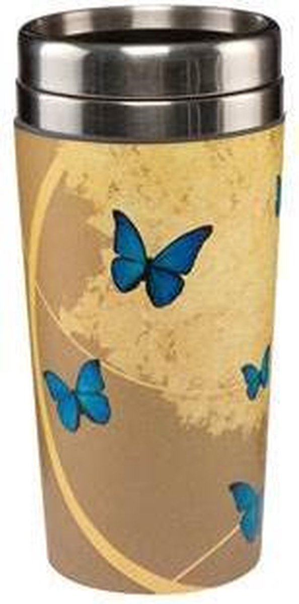 Goebel® - Joanna Charlotte | Koffie beker to go "Blue Butterflies" | Artis Orbis