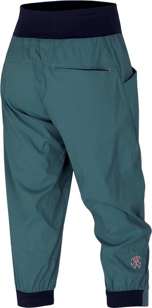 Rafiki Klimbroek Tarragona 3/4 Dames Polyamide Turquoise Mt S