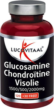 3x Lucovitaal Glucosamine Chondroitine Visolie 150 capsules