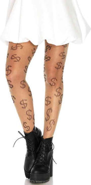 Leg Avenue Panty Dollar Sign Beige