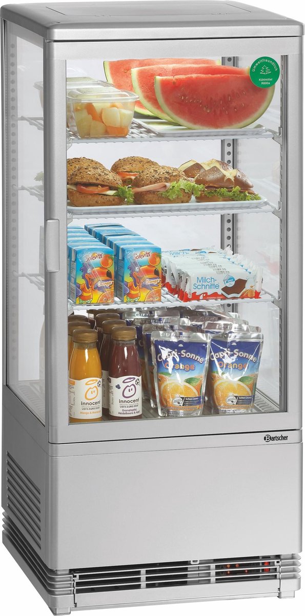 Mini-koelvitrine 78L