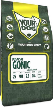 Volwassen 3 kg Yourdog posavski gonic hondenvoer