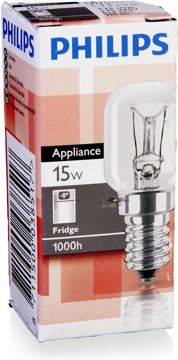 Philips Helder Koelkastlamp 15W E14