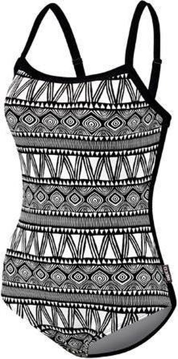 Beco Badpak Lady Collection Dames Polyamide Wit/zwart Maat 40