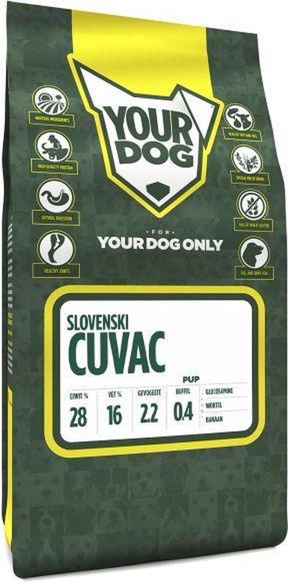 Pup 3 kg Yourdog slovenski cuvac hondenvoer