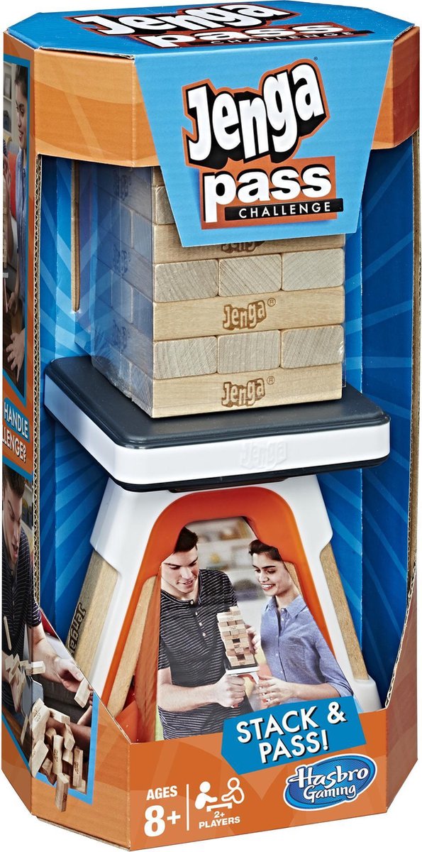 Jenga Pass Challenge - Gezelschapsspel