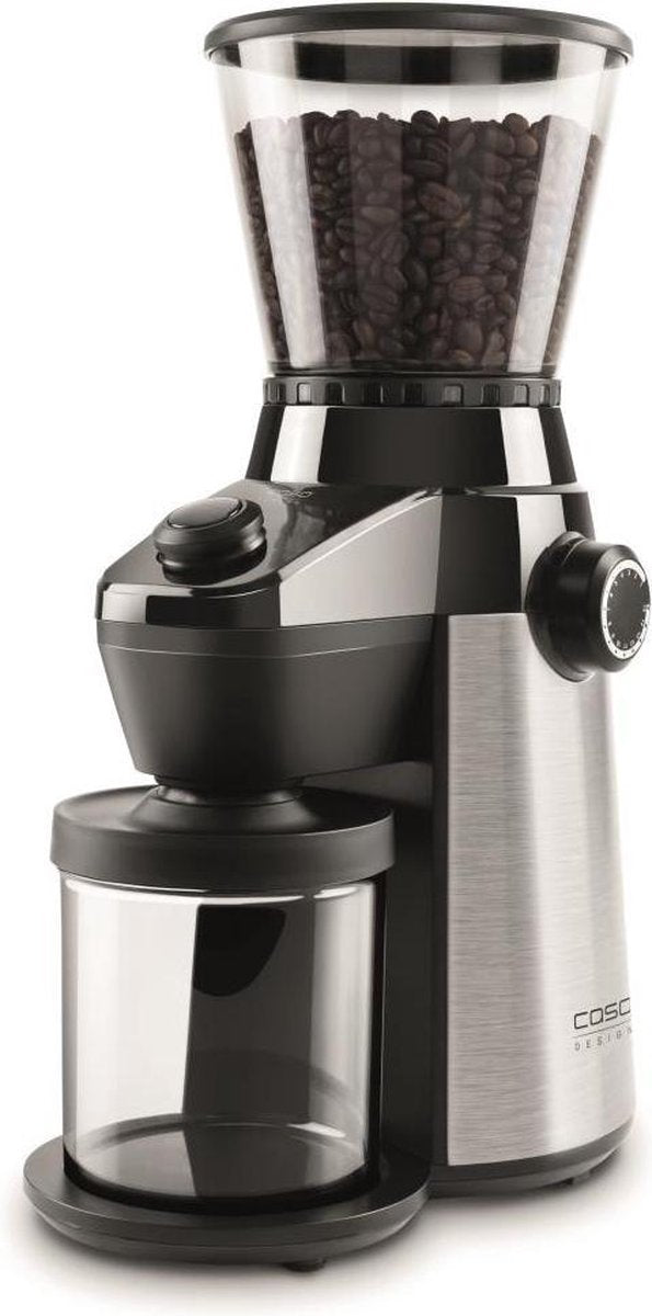 CASO Barista Flavour - Elektrische koffiemolen - 15 maalstanden - RVS