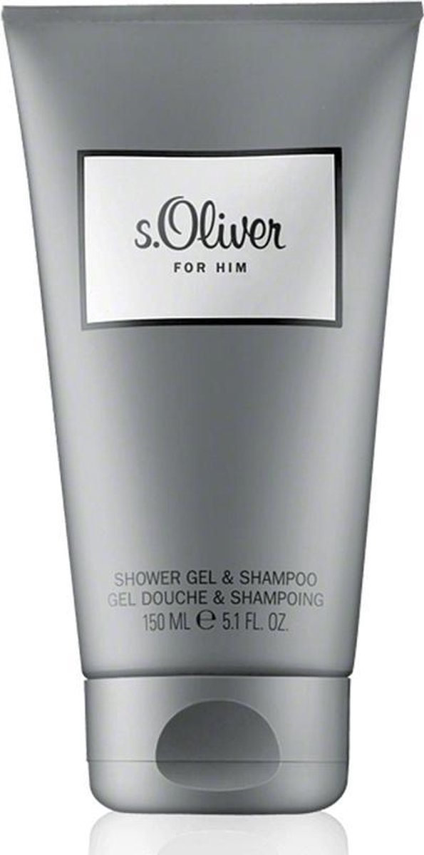 s. Oliver  For Him Shower Gel & Shampoo Douchegel 150 ml