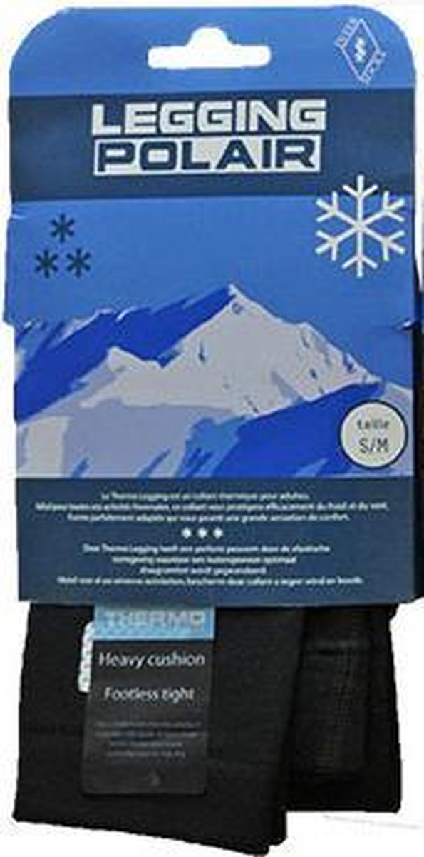 Thermo ondergoed - LEGGING - dames - Zwart - XXL - 2 PAAR - SKI