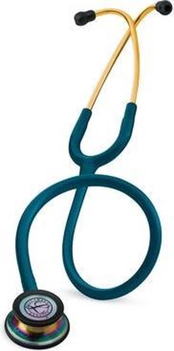 Littmann Classic 3 Stethoscoop Caribisch Blauw Rainbow