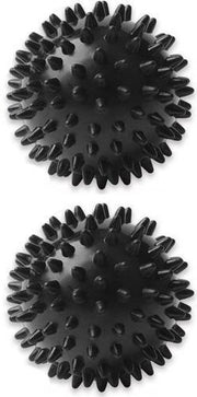 Massage bal - Spike ball - Set van 2 stuks - Geschikt voor hele lichaam - Massagebal - 8cm - Harde Massage Bal - Voor Voeten/Rug/Nek/Schouders - Triggerpoint massagebal - Triggerpoint egel - Fysiotherapie massagebal
