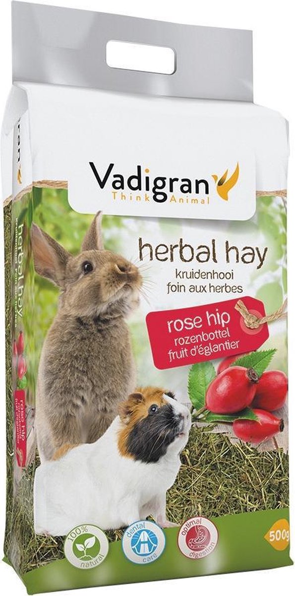 Vadigran vadibed kruidenhooi rozenbottel - 5 ST à 500 GR