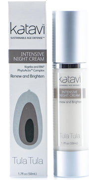 Katavi Intensieve Nachtcrème - Nachtcrème voor vrouwen - Natuurlijk - Crème - Vegan - Marula - Moringa