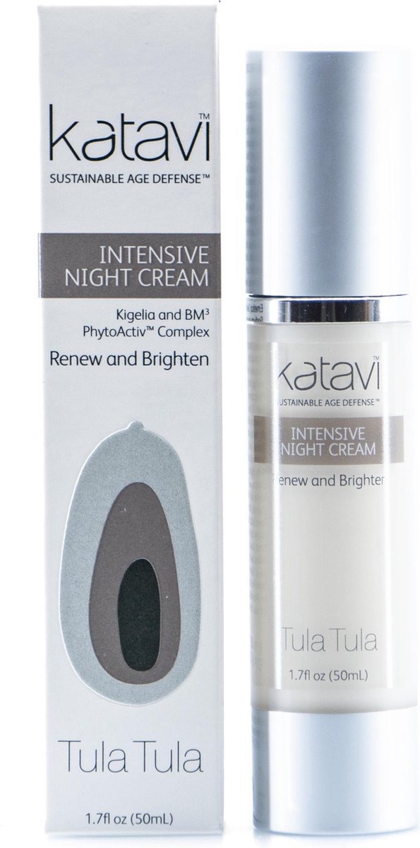 Katavi Intensieve Nachtcrème - Nachtcrème voor vrouwen - Natuurlijk - Crème - Vegan - Marula - Moringa