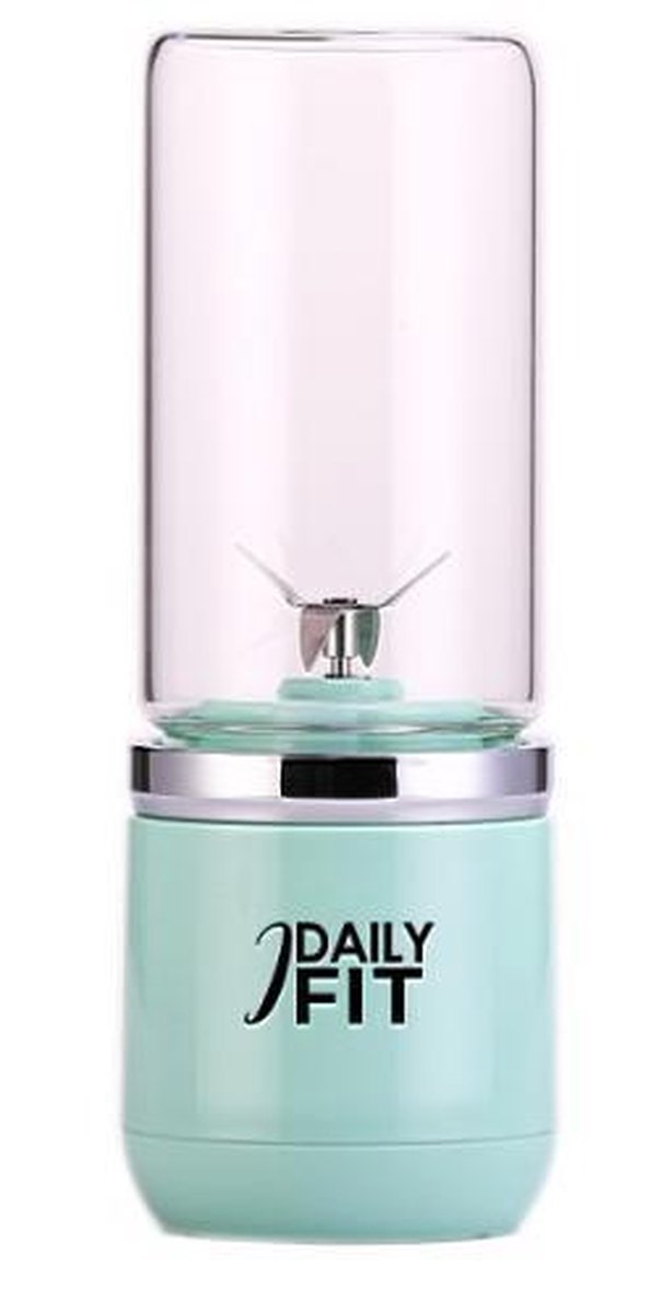 Mini Blender - 380ML - Blauw - Draadloos & Draagbaar - Blender To Go - Idailyfit - Mix & Go - Portable Blender - Smoothies & Shakes