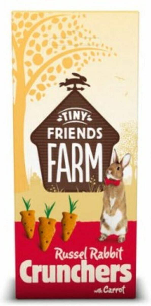 Tiny Friends Farm Russel Rabbit Crunchers 120 gr