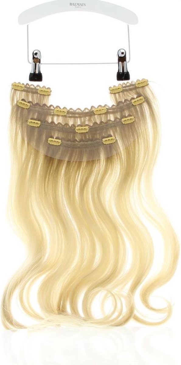 Balmain Memory Hair Clip-in Weft 45cm Extension Haarextension Moscow 1stuks