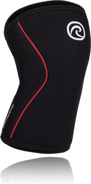 Rehband Knee Sleeve RX Black/Red 7 mm-Maat L: 37 - 40 cm