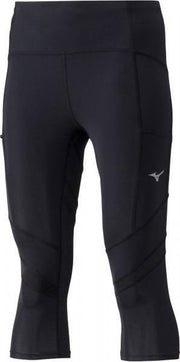 Mizuno Core 3/4 Tight Dames - zwart/grijs - maat M