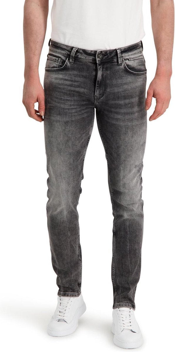 Purewhite The Stan 347 Jeans - Grey Black - Slim fit