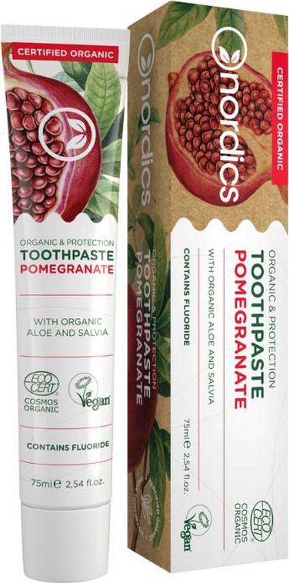 Nordics Tandpasta Pomegranate