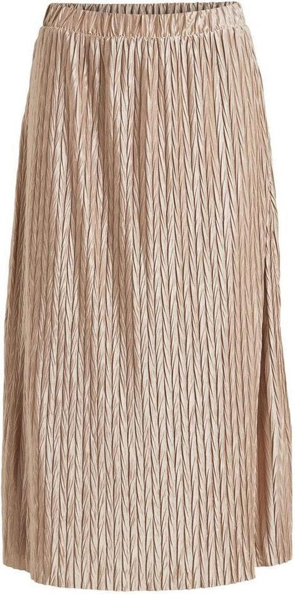 Vipleasa Hw Midi Skirt/1/n 14067118 Simply Taupe