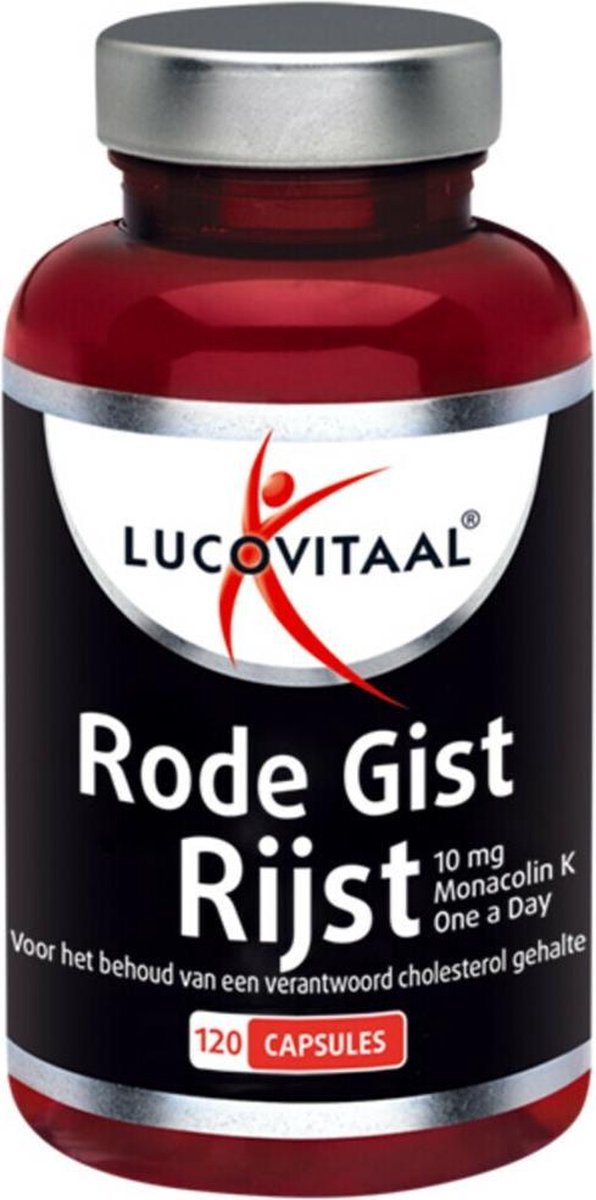 3x Lucovitaal Rode Gist Rijst 120 capsules
