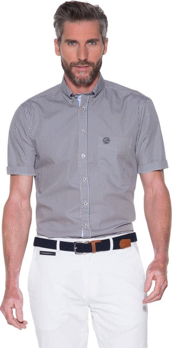 Campbell Classic Casual overhemd korte mouw